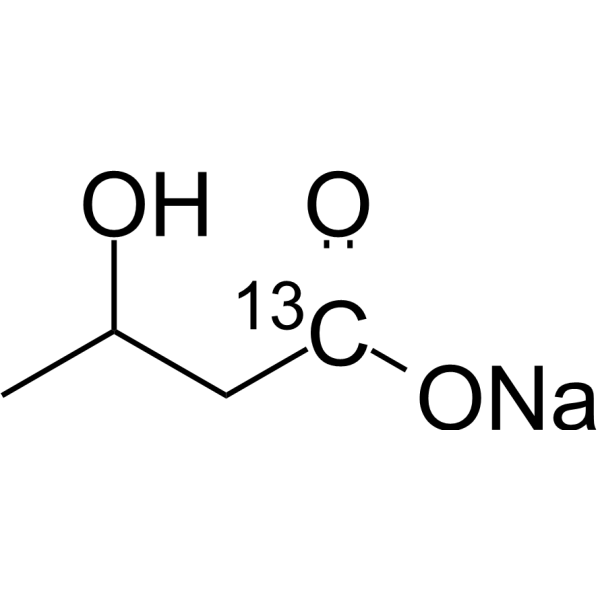 3-Hydroxybutanoic acid-13C sodium 1173022-79-1